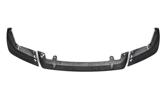 BMW M5 M5C F90 LCI 2021-ON with Aftermarket Parts - ST Style Front Lip Pre-preg Carbon Fiber from Aero Republic