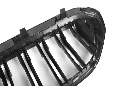 BMW M5 M5C F90 Pre-LCI 2018 2019 2020 & 5 Series M550 540 G30 G31 Pre-LCI 2017 2018 2019 2020 with Aftermarket Parts - Dual Slat Front Kidney Grill Pre-preg Carbon Fiber from Aero Republic