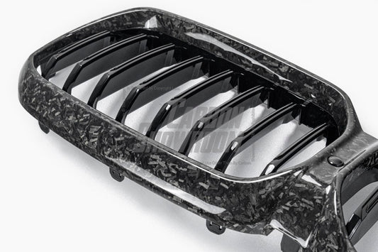Aero Republic Single Slat Front Kidney Grill for BMW M5 M5C F90 & M550 540 G30/31 LCI Carbon Fiber