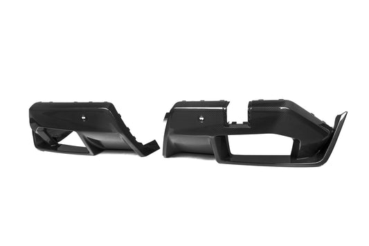 BMW M5 M5C G90 2024-ON with Aftermarket Parts - MP Style Rear Diffuser Pre-preg Carbon Fiber from Aero Republic