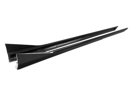 BMW M5 M5C G90 2024-ON with Aftermarket Parts - MP Style Side Skirts Pre-preg Carbon Fiber from Aero Republic