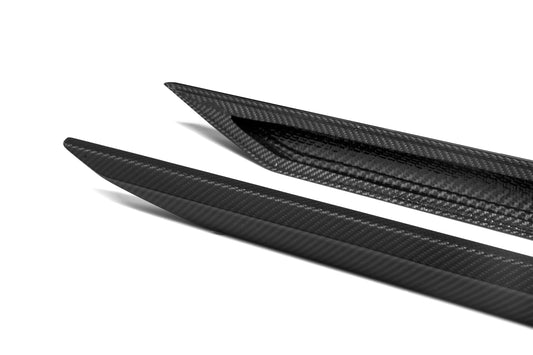 BMW M5 M5C G90 2024-ON with Aftermarket Parts - MP Style Side Skirts Pre-preg Carbon Fiber from Aero Republic