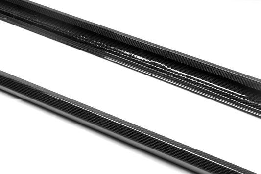 BMW M5 M5C G90 2024-ON with Aftermarket Parts - MP Style Side Skirts Pre-preg Carbon Fiber from Aero Republic