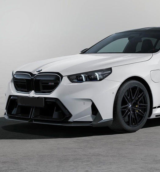 BMW M5 M5C G90 2024-ON with Aftermarket Parts - MP Style Front Lip Pre-preg Carbon Fiber from Aero Republic