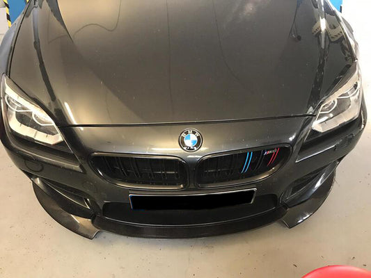 BMW M6 F06 F12 F13 2013 2014 2015 2016 2017 2018 2019 with Aftermarket Parts - Vor Style Front Lip Carbon Fiber from Aero Republic