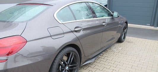 BMW M6 F06 F12 F13 2013 2014 2015 2016 2017 2018 2019 with Aftermarket Parts - Vor Style Side Skirts Carbon Fiber from Aero Republic