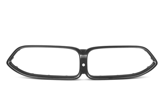 BMW M8 F91 F92 F93 2019-ON with Aftermarket Parts - Dual Slat Front Kidney Grill Pre-preg Carbon Fiber from Aero Republic