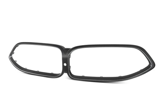 BMW M8 F91 F92 F93 2019-ON with Aftermarket Parts - Dual Slat Front Kidney Grill Pre-preg Carbon Fiber from Aero Republic