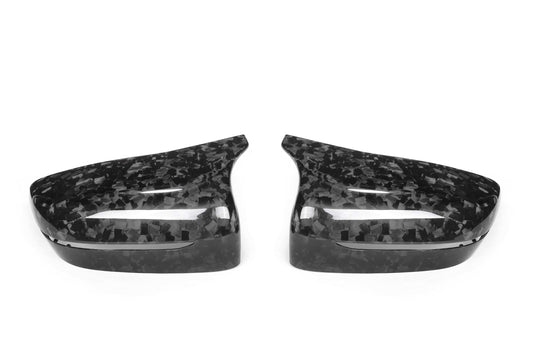 BMW M8 F91 F92 F93 2019 2020 2021 2022 2023 2024 LHD (Left Hand Drive) with Aftermarket Parts - OE Style / LHD & OE Style / RHD Replacement Mirror Caps Pre-preg Carbon Fiber from Aero Republic