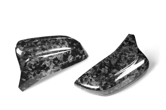 BMW M8 F91 F92 F93 2019 2020 2021 2022 2023 2024 LHD (Left Hand Drive) with Aftermarket Parts - OE Style / LHD & OE Style / RHD Replacement Mirror Caps Pre-preg Carbon Fiber from Aero Republic