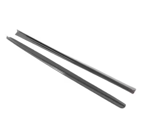BMW M8 M8C F91 F92 F93 2019-ON with Aftermarket Parts - 3D Style Side Skirts Carbon Fiber from Aero Republic