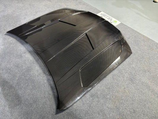 BMW X3 G01 & X3M X3MC F97 (Fits Both Pre-LCI & LCI) 2019 2020 2021 2022 2023 2024 & X4 G02 & X4M X4MC F98 (Fits Both Pre-LCI & LCI) 2019-ON with Aftermarket Parts - LD Style Hood Dry Pre-preg Carbon Fiber from Aero Republic