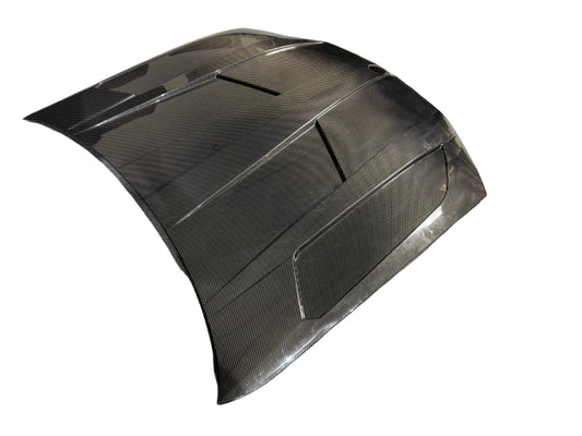 BMW X3 G01 & X3M X3MC F97 (Fits Both Pre-LCI & LCI) 2019 2020 2021 2022 2023 2024 & X4 G02 & X4M X4MC F98 (Fits Both Pre-LCI & LCI) 2019-ON with Aftermarket Parts - LD Style Hood Dry Pre-preg Carbon Fiber from Aero Republic