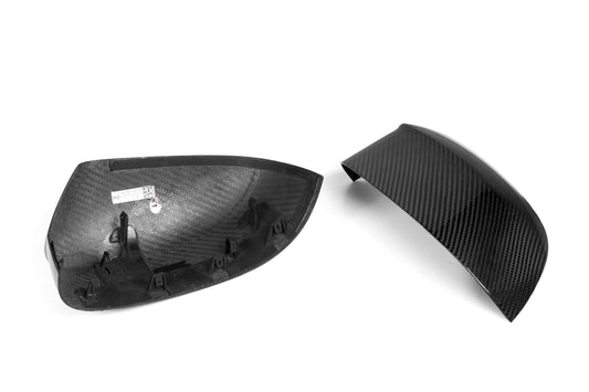 BMW X5 G05 & X6 G06 s/x Drive40/e M60 (Fits Both Pre-LCI & LCI) 2020 2021 2022 2023 2024 with Aftermarket Parts - OE Style Replacement Mirror Caps Pre-preg Carbon Fiber from Aero Republic