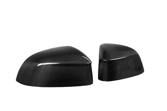 BMW X5 G05 & X6 G06 s/x Drive40/e M60 (Fits Both Pre-LCI & LCI) 2020 2021 2022 2023 2024 with Aftermarket Parts - OE Style Replacement Mirror Caps Pre-preg Carbon Fiber from Aero Republic