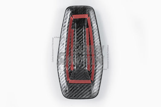 BMW X3 M50i/30i xDrive G45 2025-ON with Aftermarket Parts - OEM Style Antenna Trim Cover Dry Pre-preg Carbon Fiber from Aero Republic