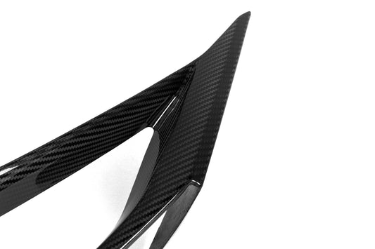 BMW X3M X3MC F97 LCI 2022-ON & X4M X4MC F98 LCI 2022-ON with Aftermarket Parts - OE Style Front Canards Carbon Fiber from Aero Republic