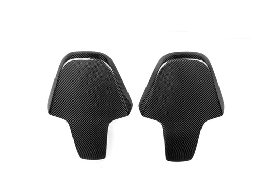 BMW X3M X3MC F97 LCI 2022 2023 2024 & X4M X4MC F98 LCI 2022 2023 2024 with Aftermarket Parts - Seat Backrest Cover Pre-preg Carbon Fiber from Aero Republic