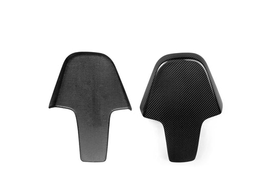 BMW X3M X3MC F97 LCI 2022 2023 2024 & X4M X4MC F98 LCI 2022 2023 2024 with Aftermarket Parts - Seat Backrest Cover Pre-preg Carbon Fiber from Aero Republic