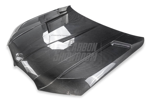 BMW X5 G05 & X5M X5MC F95 (Fits Both Pre-LCI & LCI) 2020-ON & X6 G06 & X6M X6MC F96 (Fits Both Pre-LCI & LCI) 2020-ON with Aftermarket Parts - LD Style Hood Dry Pre-preg Carbon Fiber from Aero Republic