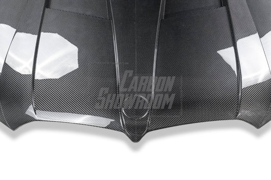 BMW X5 G05 & X5M X5MC F95 (Fits Both Pre-LCI & LCI) 2020-ON & X6 G06 & X6M X6MC F96 (Fits Both Pre-LCI & LCI) 2020-ON with Aftermarket Parts - LD Style Hood Dry Pre-preg Carbon Fiber from Aero Republic