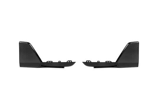 BMW X5 M60i M50i s/x Drive 40i xDrive 50e G05 (Fits Both Pre-LCI & LCI) 2019-ON with Aftermarket Parts - MP Style Rear Canards & Rear Diffuser Carbon Fiber from Aero Republic