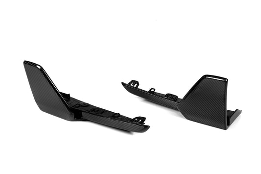 BMW X5 M60i M50i s/x Drive 40i xDrive 50e G05 (Fits Both Pre-LCI & LCI) 2019-ON with Aftermarket Parts - MP Style Rear Canards & Rear Diffuser Carbon Fiber from Aero Republic