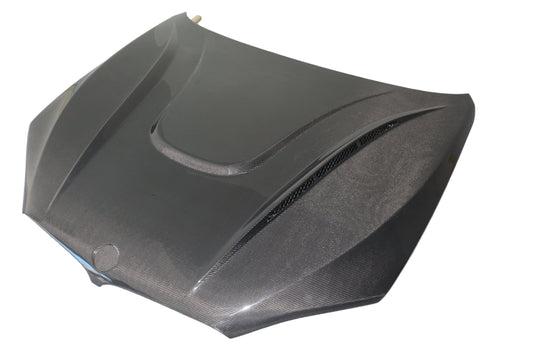 BMW X5 xDrive50i eDrive F15 (Both Fits Pre-LCI & LCI) 2014 2015 2016 2017 2018 & X5M F85 2015 2016 2017 2018 & X6 M50d xDrive50i s/xDrive35i xDrive40d xDrive30d F16 (Both Fits Pre-LCI & LCI) 2015 2016 2017 2018 2019 & X6M F86 2015 2016 2017 2018 2019 with Aftermarket Parts - HMN Style Hood Carbon Fiber from Aero Republic