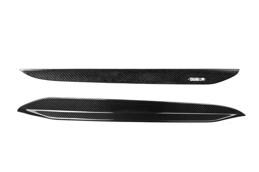 BMW X6 G06 & X6M X6MC F96 (Fits Both Pre-LCI & LCI) 2020-ON with Aftermarket Parts - MP Style Rear Window Fins Side Louvers Dry Pre-preg Carbon Fiber from Aero Republic