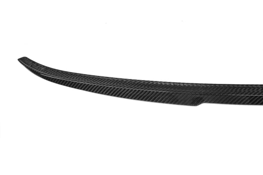 BMW X6 M60i s/x Drive40/e G06 (Fits Both Pre-LCI & LCI) 2020 2021 2023 2024 with Aftermarket Parts - M Style Rear Lip Spoiler Pre-preg Carbon from Aero Republic