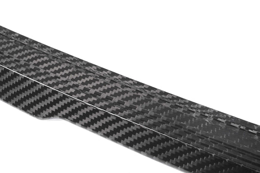BMW X6 M60i s/x Drive40/e G06 (Fits Both Pre-LCI & LCI) 2020 2021 2023 2024 with Aftermarket Parts - M Style Rear Lip Spoiler Pre-preg Carbon from Aero Republic