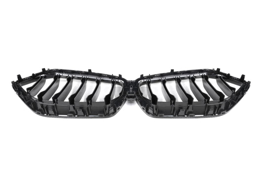 BMW X6 M60 sDrive40 xDrive40 G06 Pre-LCI 2020 2021 2022 2023 & X6M X6MC F96 Pre-LCI 2020 2021 2022 2023 with Aftermarket Parts - Single Slat Front Kidney Grill Pre-preg Carbon Fiber from Aero Republic