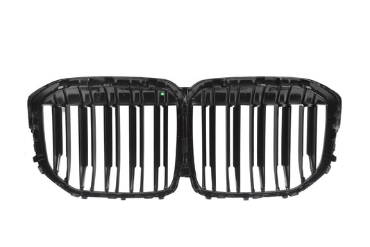 BMW X7 M50i xDrive50i G07 Pre-LCI 2019 2020 2021 2022 with Aftermarket Parts - Dual Slat Front Kidney Grill Pre-preg Carbon Fiber from Aero Republic