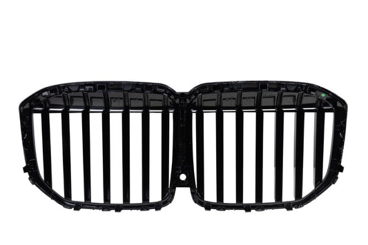BMW X7 M60 M50i xDrive50i xDrive40i G07 LCI 2019 2020 2021 2022 with Aftermarket Parts - Single Slat Front Kidney Grill Pre-preg Carbon Fiber from Aero Republic