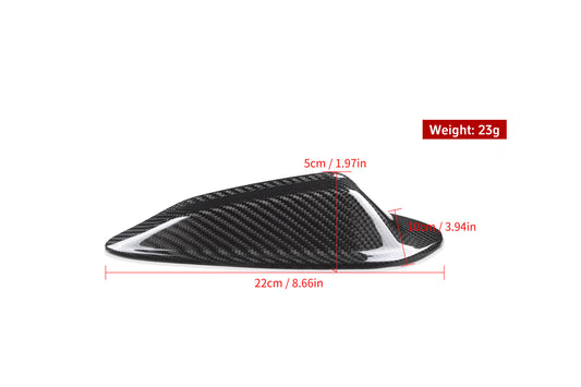 BMW XM / XM Label G09 2023-ON with Aftermarket Parts - Antenna Trim Cover Pre-preg Carbon Fiber from Aero Republic