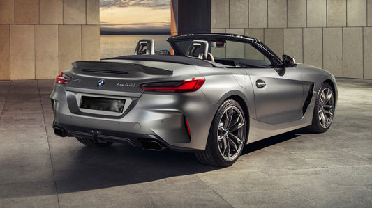 BMW Z4 M40 / sDrive30 G29 2019 2020 2021 2022 2023 2024 with Aftermarket Parts - TRD Style Rear Lip Spoiler Pre-preg Carbon Fiber from Aero Republic