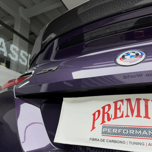 BMW Z4 M40 / sDrive30 G29 2019 2020 2021 2022 2023 2024 with Aftermarket Parts - TRD Style Rear Lip Spoiler Pre-preg Carbon Fiber from Aero Republic