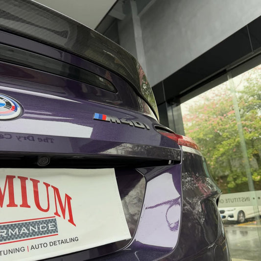 BMW Z4 M40 / sDrive30 G29 2019 2020 2021 2022 2023 2024 with Aftermarket Parts - TRD Style Rear Lip Spoiler Pre-preg Carbon Fiber from Aero Republic