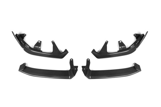 BMW i5 xDrive40 / i5 eDrive40 / i5 M60 G60 2024-ON & 5 Series 540i xDrive / 530i xDrive / 530i / 550e xDrive G60 2024-ON with Aftermarket Parts - MP Style Front Lip Pre-preg Carbon Fiber from Aero Republic
