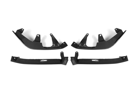 BMW i5 xDrive40 / i5 eDrive40 / i5 M60 G60 2024-ON & 5 Series 540i xDrive / 530i xDrive / 530i / 550e xDrive G60 2024-ON with Aftermarket Parts - MP Style Front Lip Pre-preg Carbon Fiber from Aero Republic