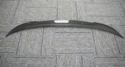 Bentley Bentayga V8 W12 2021-ON with Aftermarket Parts - M Style Rear Lip Spoiler Pre-preg Carbon Fiber / FRP from Aero Republic