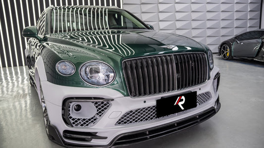 Upgrade Your Bentley Bentayga V8 W12 with Aftermarket Parts - M Style Grill Carbon Fiber from Aero Republic