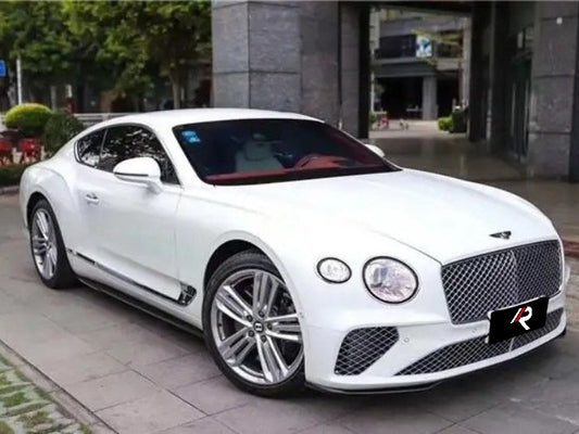 Bentley Continental GT 2020 2021 2022 2023 2024 with Aftermarket Parts - Side Skirts Carbon Fiber from Aero Republic