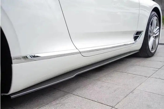 Bentley Continental GT 2020 2021 2022 2023 2024 with Aftermarket Parts - Side Skirts Carbon Fiber from Aero Republic