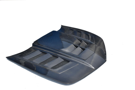 Chevrolet Camaro 5th Gen Z/28 2SS 1SS 2LT 2LS 1LT 1LS 2010 2011 2012 2013 2014 & ZL1 2012 2013 2014 2015 with Aftermarket Parts - V3 Hood Carbon Fiber / FRP from Aero Republic