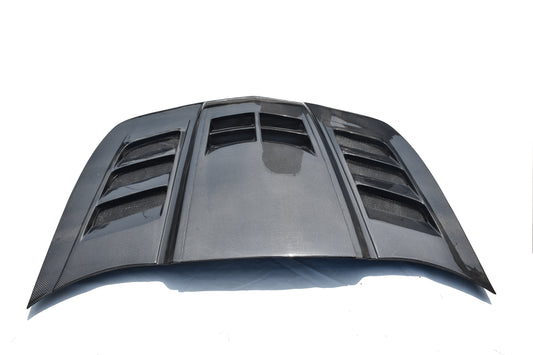 Chevrolet Camaro 5th Gen Z/28 2SS 1SS 2LT 2LS 1LT 1LS 2010 2011 2012 2013 2014 & ZL1 2012 2013 2014 2015 with Aftermarket Parts - V3 Hood Carbon Fiber / FRP from Aero Republic