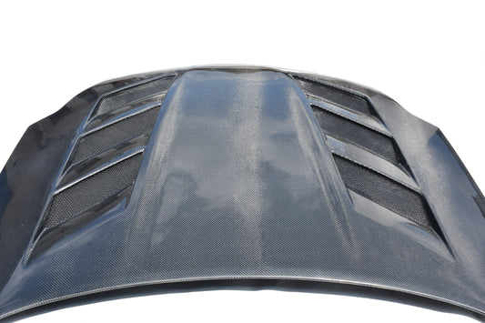 Chevrolet Camaro 6th Gen ZL1 Z/28 2SS 1SS 3LT 2LT 1LT 2LS 1LS 2015 2016 2017 2018 2019 2020 2021 2022 2023 2024 with Aftermarket Parts - V3 Hood Carbon Fiber / FRP from Aero Republic