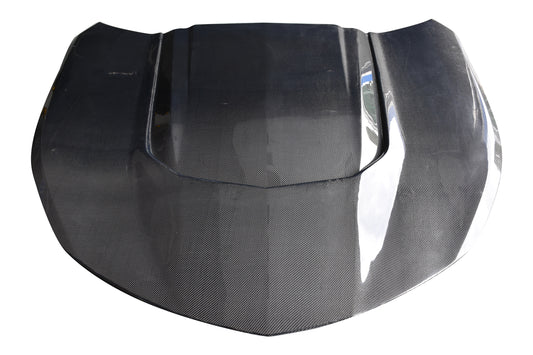 Chevrolet Camaro 6th Gen ZL1 Z/28 2SS 1SS 3LT 2LT 1LT 2LS 1LS 2015 2016 2017 2018 2019 2020 2021 2022 2023 2024 with Aftermarket Parts - V1 Hood Carbon Fiber / FRP from Aero Republic