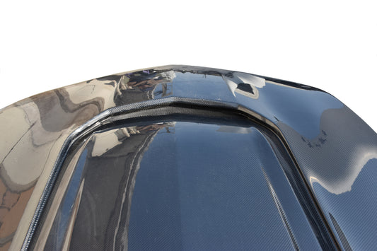 Chevrolet Camaro 6th Gen ZL1 Z/28 2SS 1SS 3LT 2LT 1LT 2LS 1LS 2015 2016 2017 2018 2019 2020 2021 2022 2023 2024 with Aftermarket Parts - V1 Hood Carbon Fiber / FRP from Aero Republic