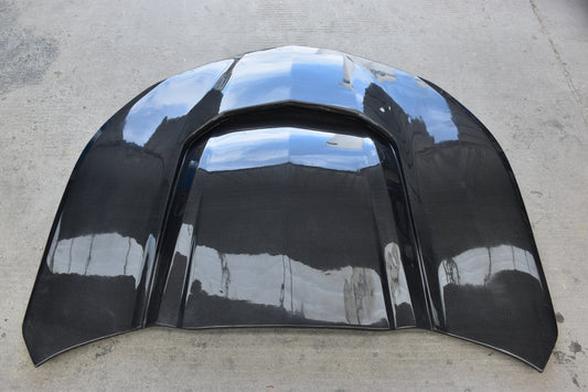 Chevrolet Camaro 6th Gen ZL1 Z/28 2SS 1SS 3LT 2LT 1LT 2LS 1LS 2015 2016 2017 2018 2019 2020 2021 2022 2023 2024 with Aftermarket Parts - V1 Hood Carbon Fiber / FRP from Aero Republic